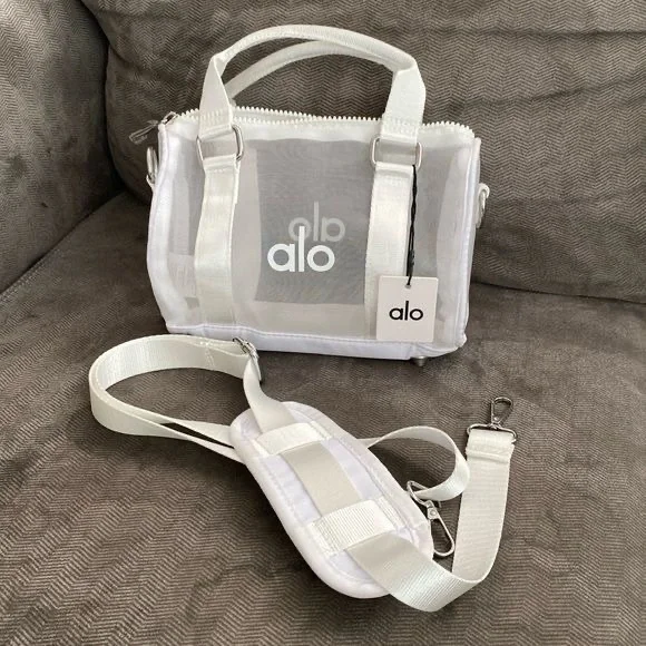 ALO Yoga | Bags | Alo Yoga Clear White Crossbody Bag | Poshmark